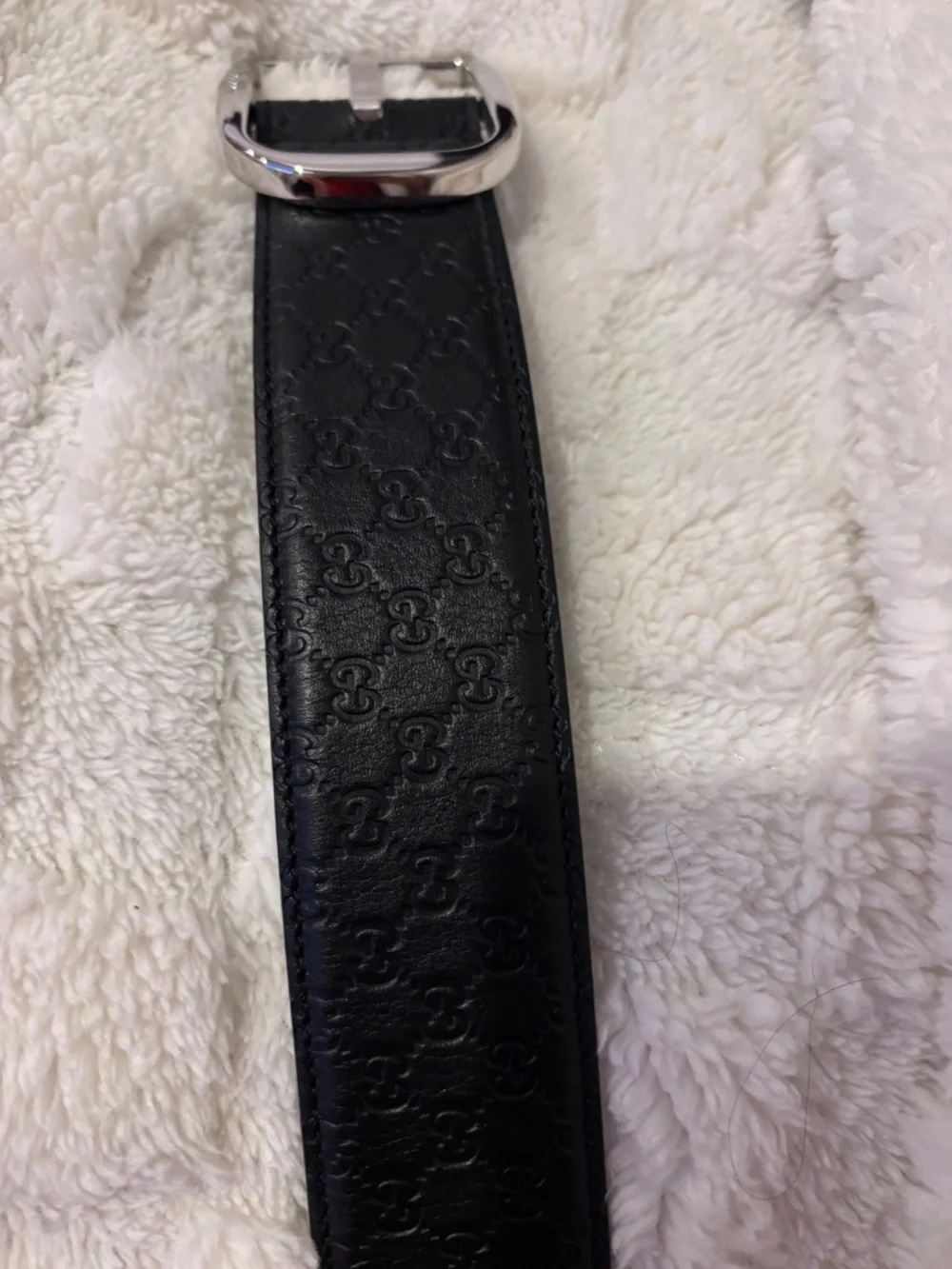 Men's Gucci Black Belt – Size 100 – Like New